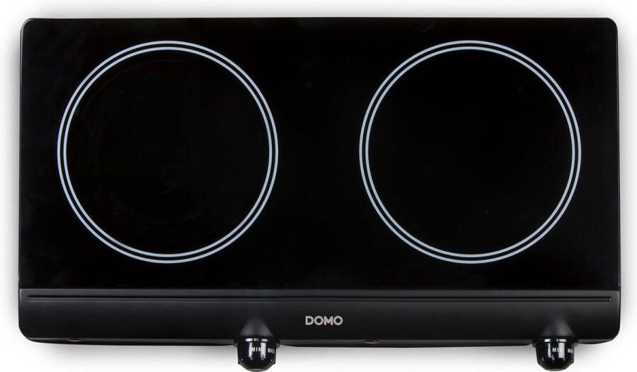 Domo DO339KP Keramische Kookplaat Vrijstaand Elektrische Kookplaat – ECO 2 Pits 2500W - Foto 2