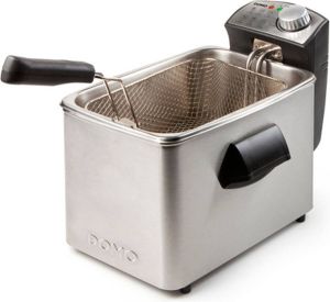 Domo DO457FR Frituurpan 3L 2200W Koude zone RVS
