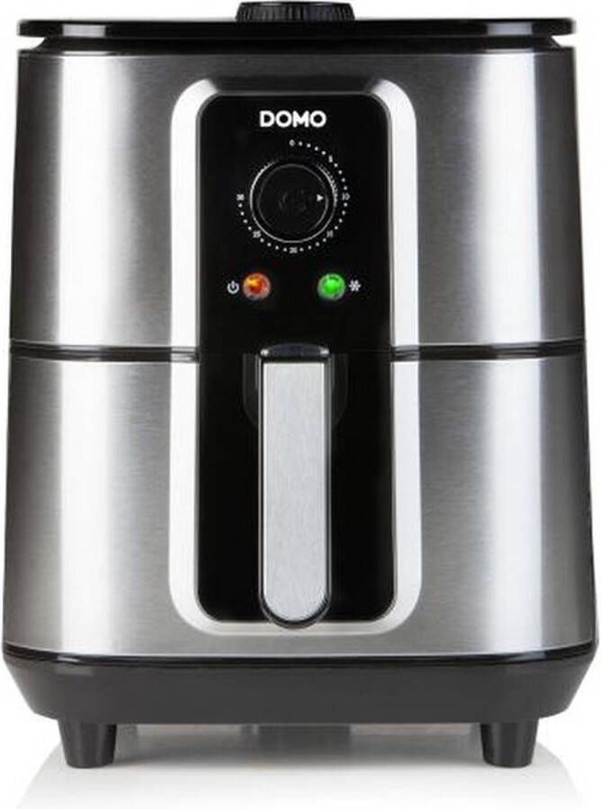 Domo DO536FR Deli-Fryer 5.5L Hetelucht friteuse 1.5kg 80° tot 200°C 30min timer Teflon tank en mand - Foto 2
