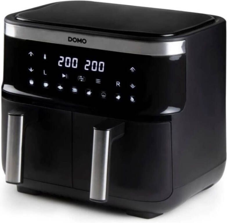 Domo DO537FR Airfryer XXL Heteluchtfriteuse 'double fry zone' 2 x 4 L 2850 W
