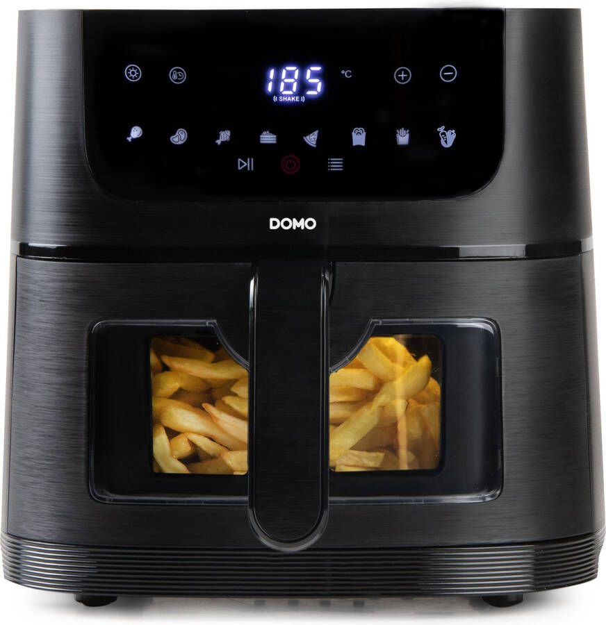 Domo DO542FR Airfryer XL Heteluchtfriteuse met kijkvenster 4 L 1350 W