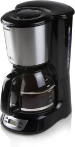 Domo DO708K Koffiezetapparaat 1 5 L Timer RVS