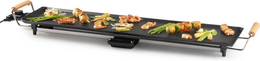 Domo DO8313TP Teppanyaki XXL 'Family & friends' 90 cm 1800 W houtlook