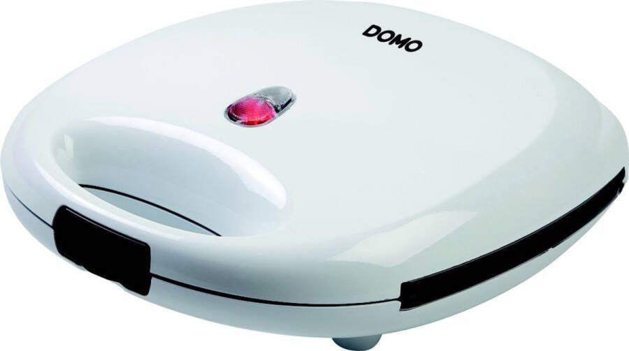 Domo DO9046C Family Croque Tosti Apparaat – Croque Monsieur toestel Wafelijzer – 4 tosti s – 4 wafels – Wit