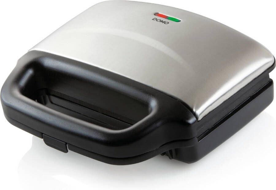 Domo DO9195C Big Croque XL Tosti Apparaat – Croque Monsieur toestel – RVS – Zwart - Foto 2