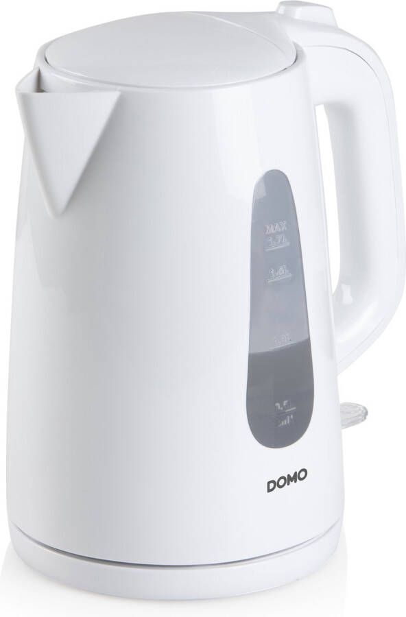 Domo DO9255WK Waterkoker wit 1 7L Zwart