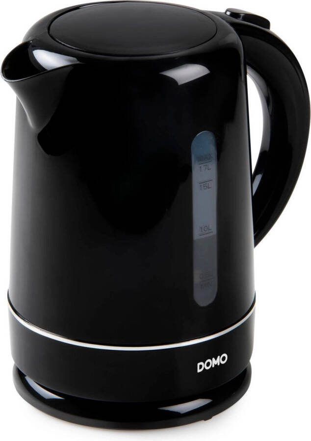 Domo DO9256WK Waterkoker 1 7L Anti-kalkfilter 2200W Zwart
