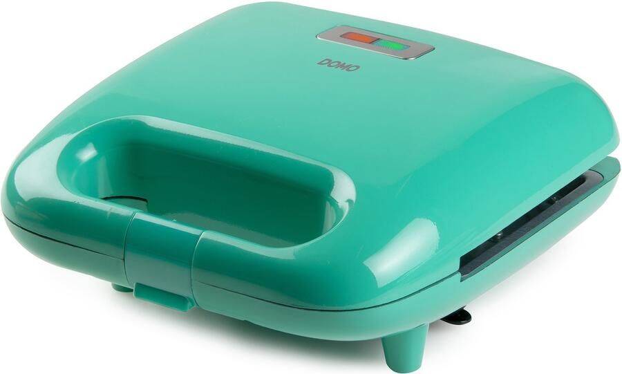 Domo Snack Party Sandwich toaster Anti-aanbaklaag Controlelampje Groen