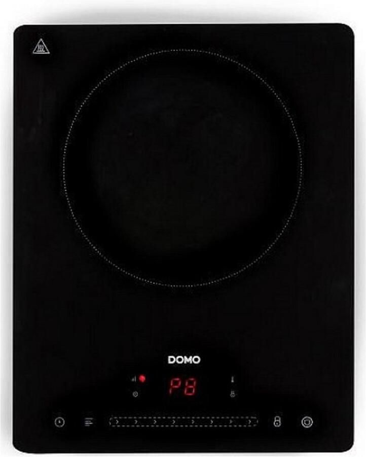 Domo DO332IP Inductie Kookplaat Vrijstaand Elektrische Kookplaat 1 Pit 2000W