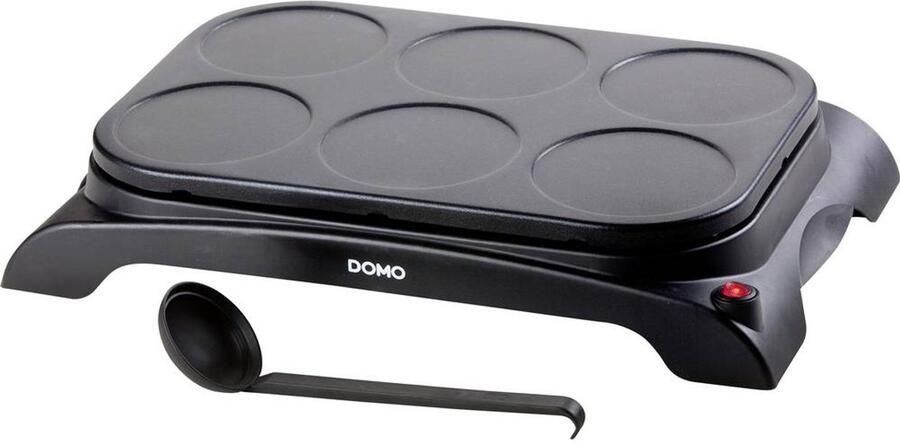 Domo DO8709P Family Crêpes – Crepe maker – Pannenkoekenplaat – 6 Personen