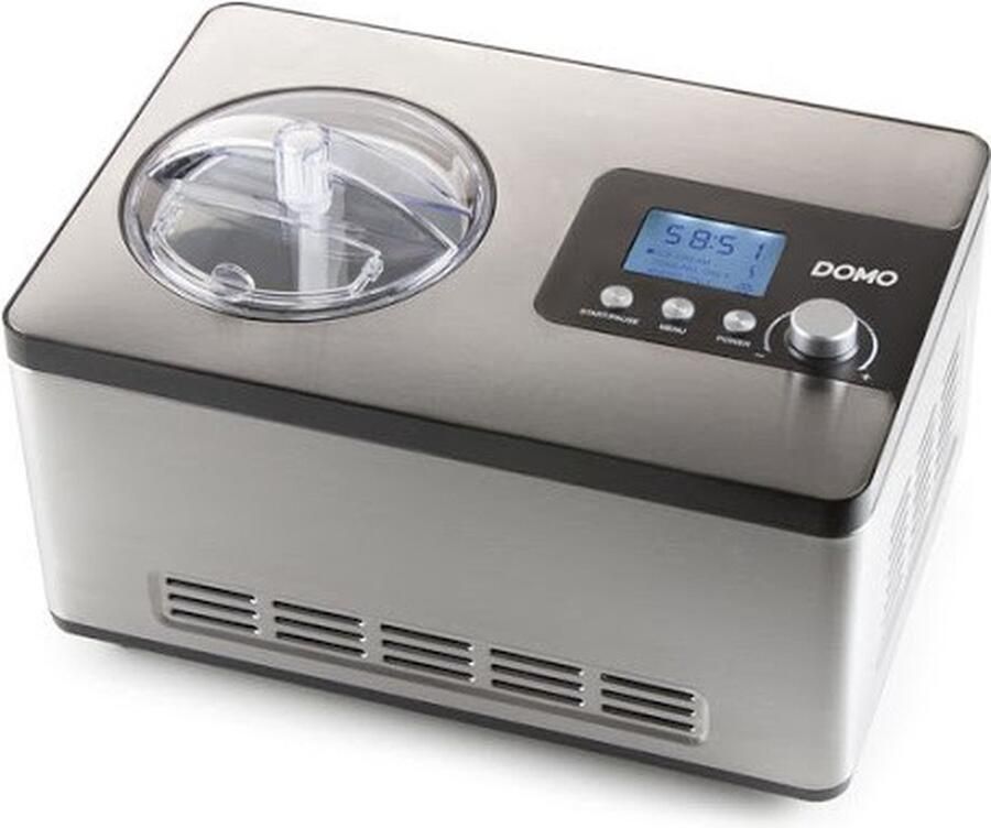 DOMO Elektro Domo DO9207I Roomijsmachine Zelfvriezend 2L RVS