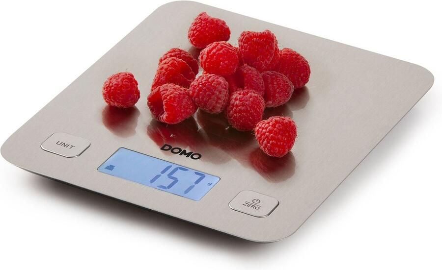 Domo DO9239W Digitale keukenweegschaal Weegbereik 5 kg Wit