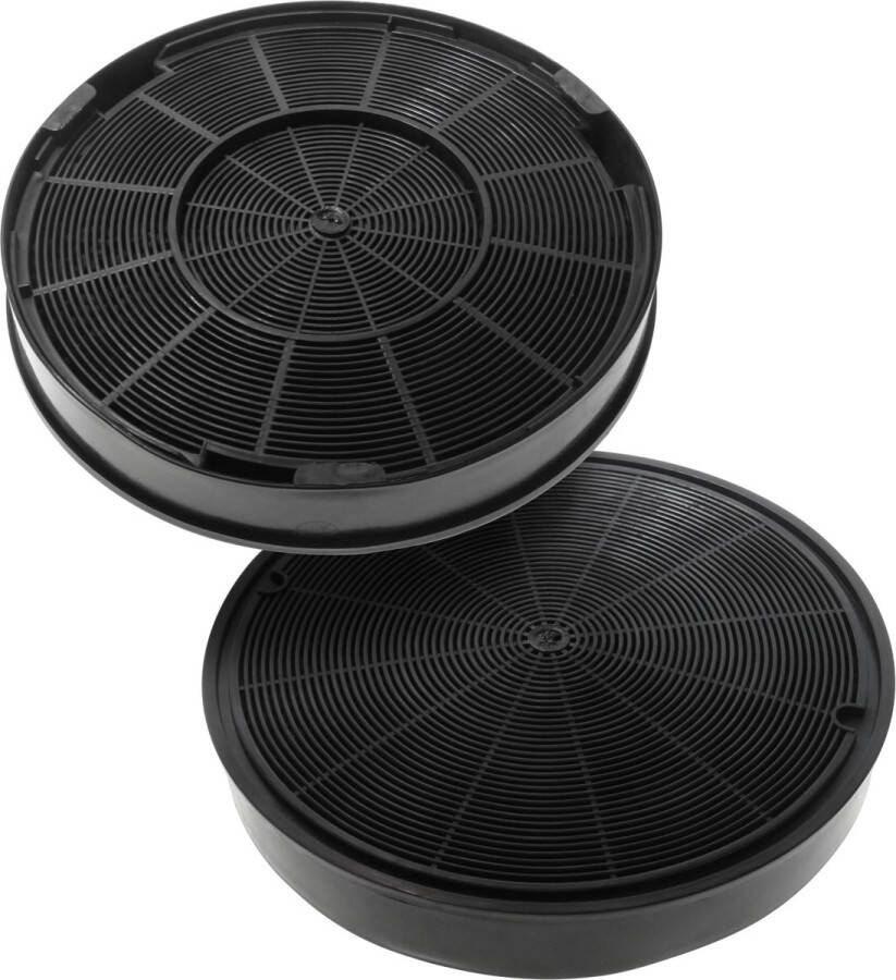 Dparts 2x afzuigkap koolstoffilter type EFF62 geschikt voor Pelgrim AEG Electrolux Bosch Siemens nr. KF93 MCEF02 00668492 9029800464