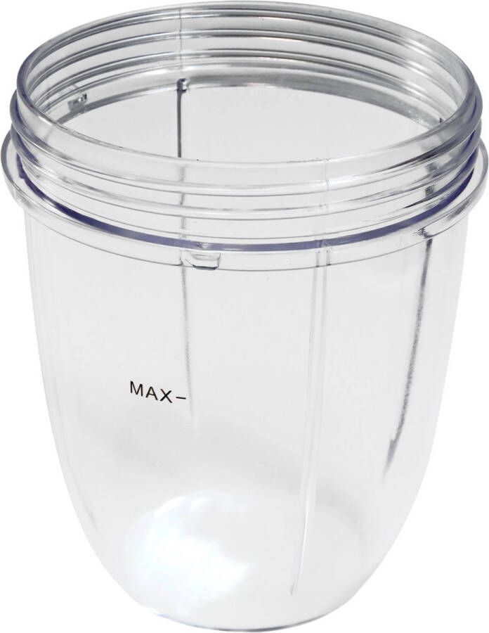 Dparts 500ml beker geschikt voor NutriBullet voor 600W 900W Original & PRO series 18oz Blender Short Cup Nutri Bullet Blend Los Klein Blenderbeker