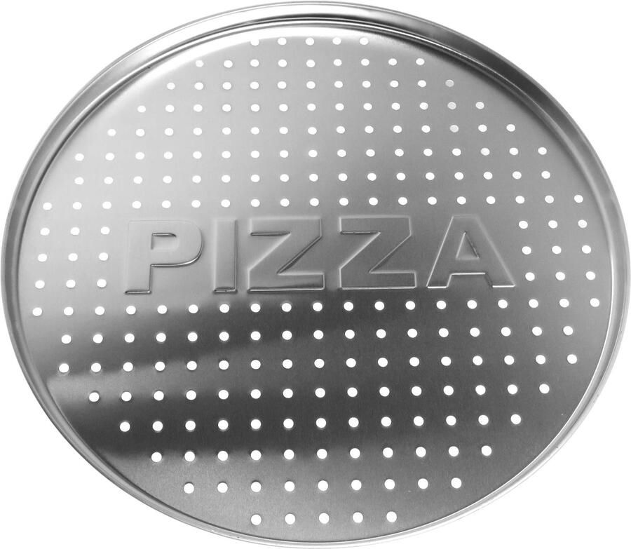 Dparts aluminium pizzaplaat met gaatjes 30 5 cm Rond Geperforeerde plaat Pizza bakplaat voor in oven