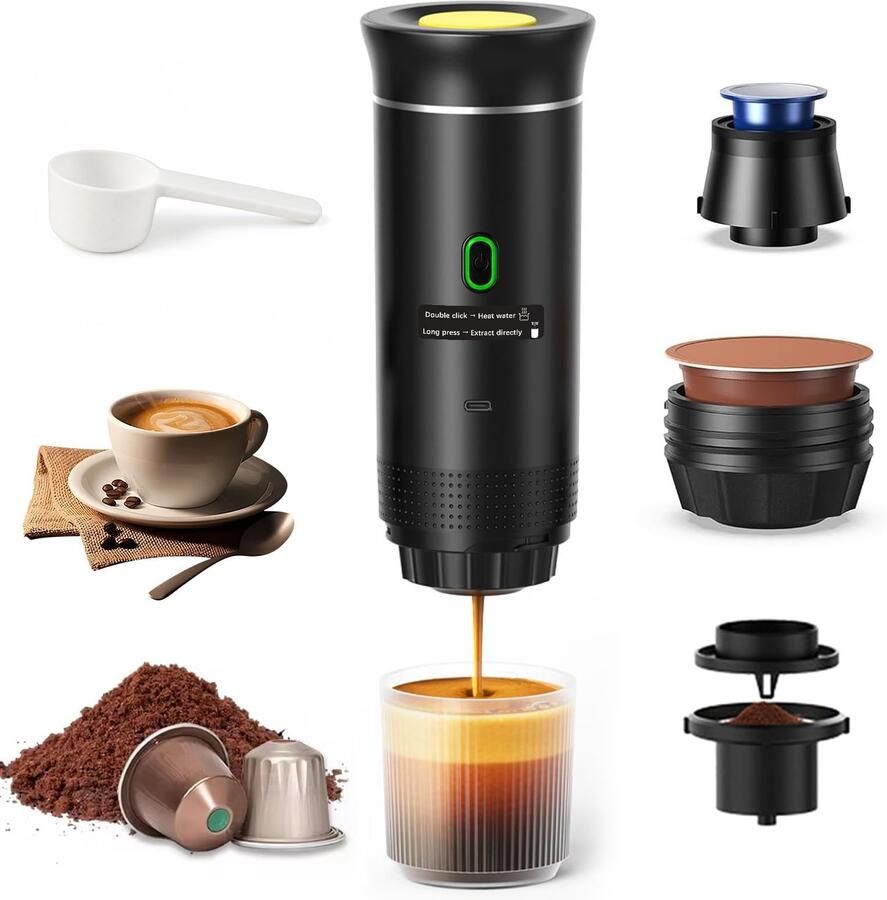 Draagbaar Koffiezetapparaat met Elektrische Verwarming