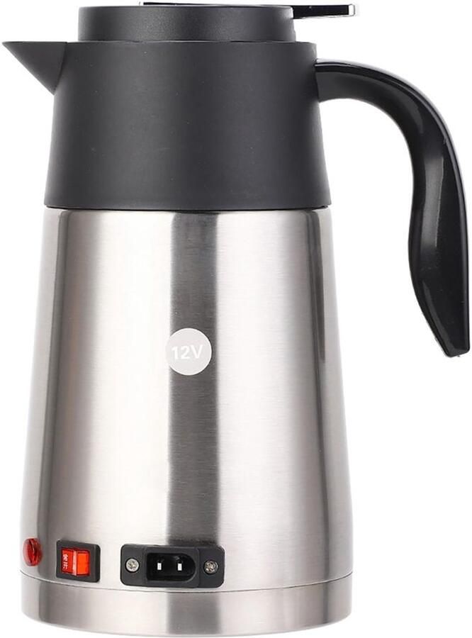 Draagbare Auto Waterkoker 1.3L RVS 12 24V voor Reizen