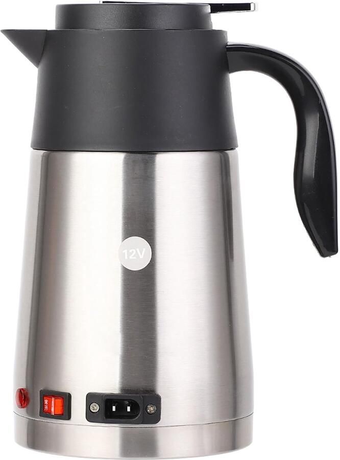 Draagbare Auto Waterkoker 1.3L RVS 12 24V voor Reizen
