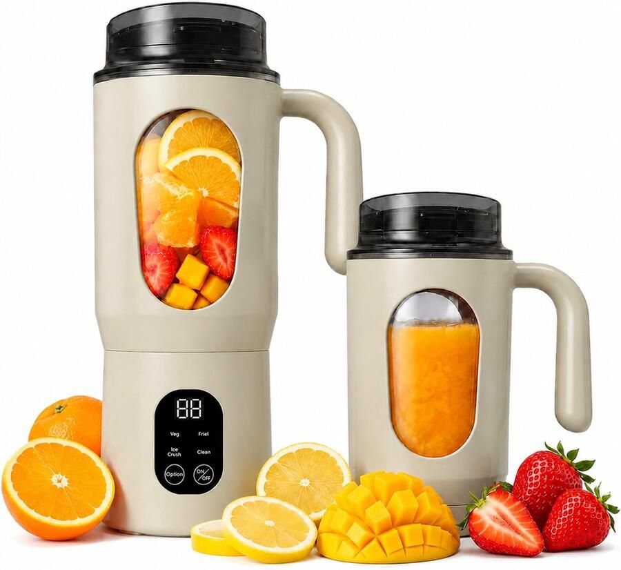 Draagbare Blender 550ml met USB Oplaadfunctie