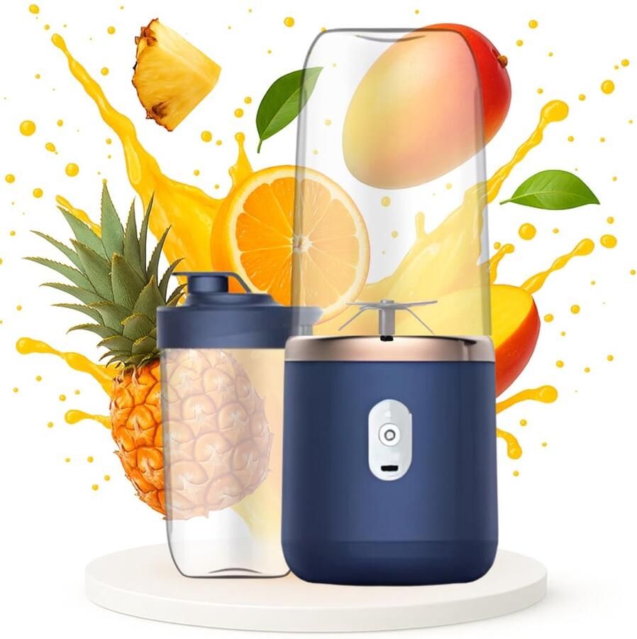 Draagbare Blender voor Smoothies en Sappen