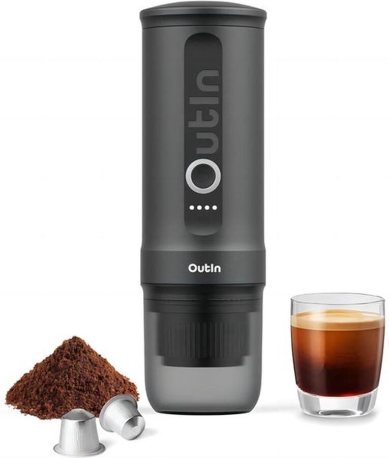 Draagbare elektrische espressomachine voor op reis