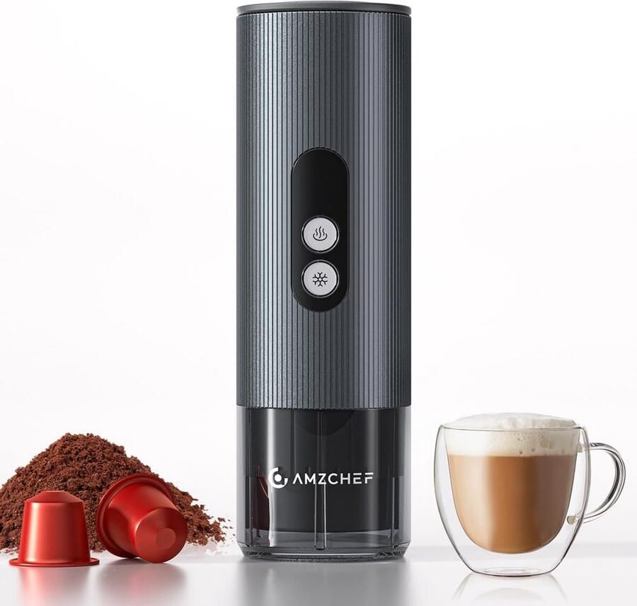 Draagbare Espresso Machine met USB-C en 20 Bar Druk