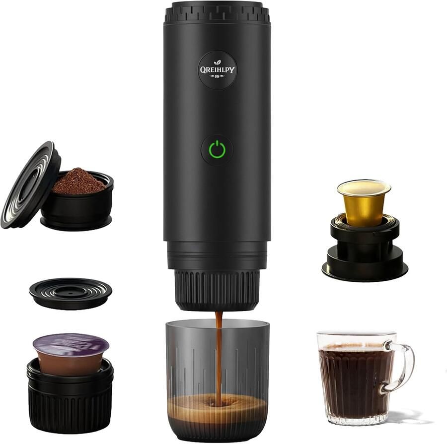 Draagbare espressomachine 19 bar 7800 mAh