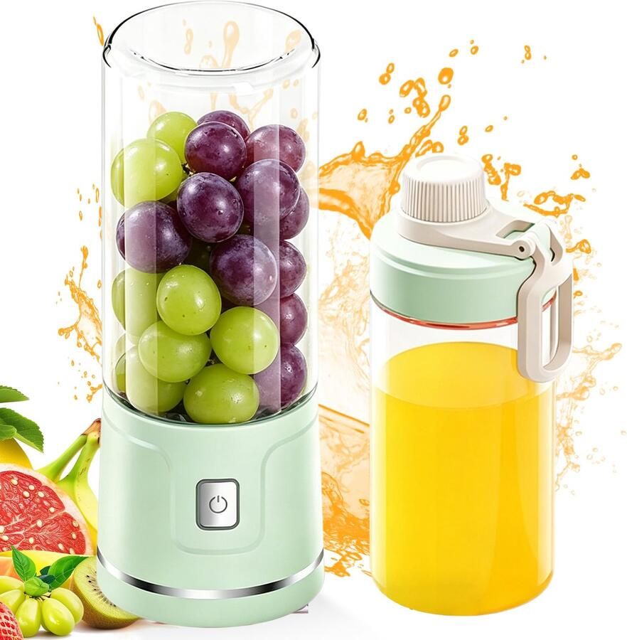 Draagbare Mixer 500 ml met USB-oplaadfunctie
