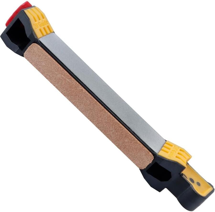 Draagbare snijmachine 17x3CM – dubbelzijdig multifunctioneel – voor buiten kamperen en keuken (geel)
