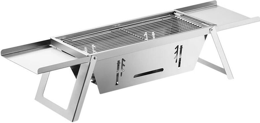Draagbare Tafelgrill voor 3 tot 6 Personen Snelle Vouwgrill
