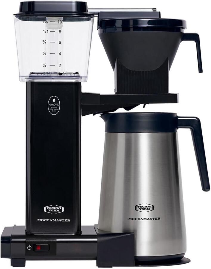 Drip koffiezetapparaat met thermoskan Zwart 1.25L