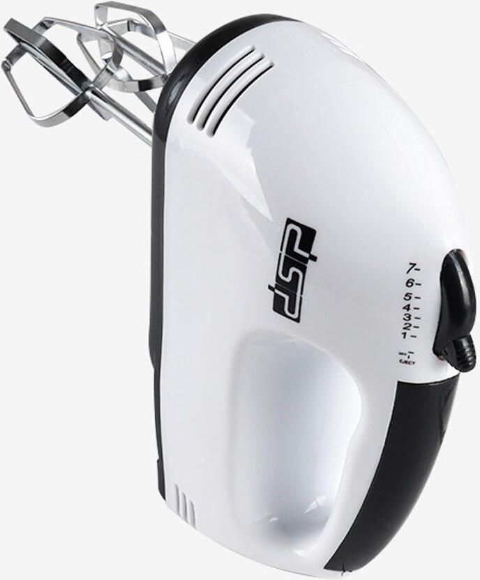 DSP KM2033 Handmixer 100W 7 Snelheden Wit