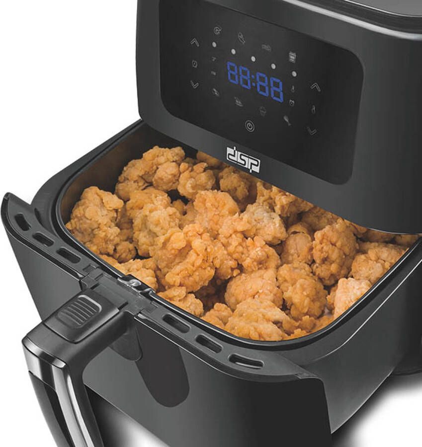 DSP Kb2066 Airfryer Xxl Heteluchtfriteuse 6 Liter 1700 W