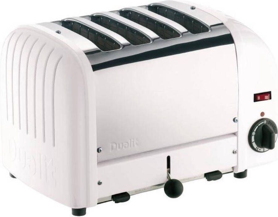 Dualit 4 Slot Vario White Broodrooster - Foto 1