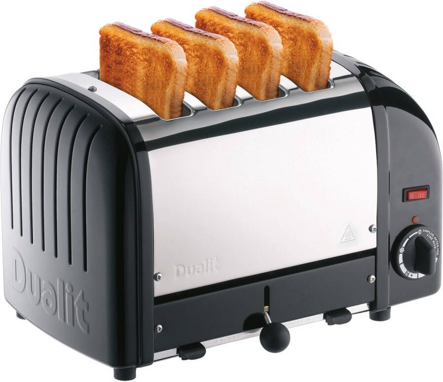 Dualit 4 Slot Vario Black Broodrooster
