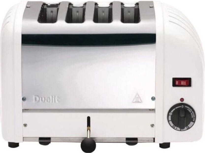 Dualit 4 Slot Vario White Broodrooster