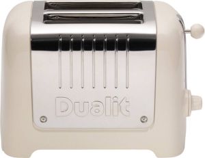 Dualit Lite Toaster Peek & Pop Canvas White