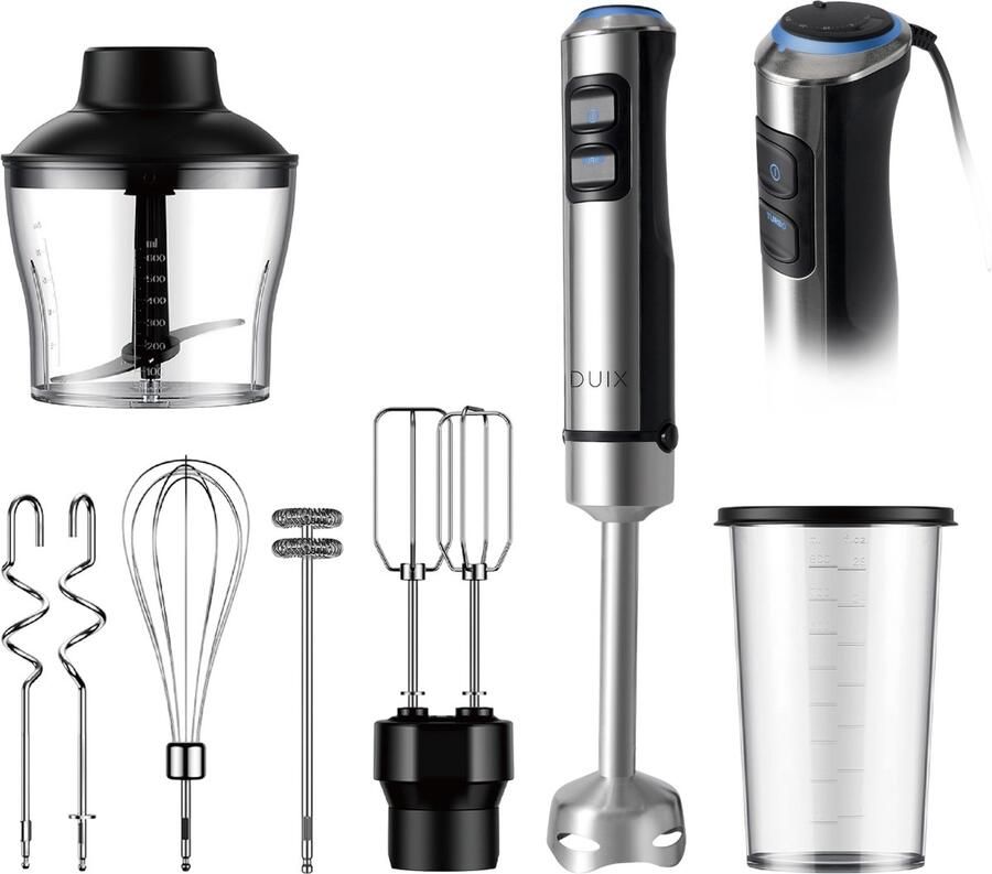 DUIX S3 Staafmixer set 1500W RVS Koppeling 21 Snelheden
