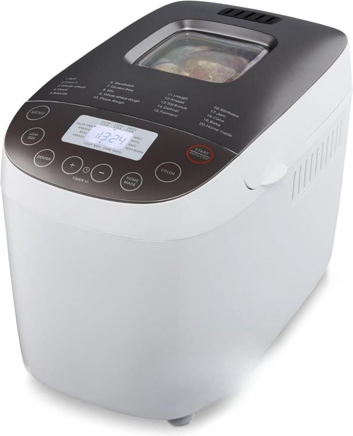 Dyna Broodbakmachine Broodbakmachines Broodbak machine Wit 34cm x 28cm x 24cm; 4 kg
