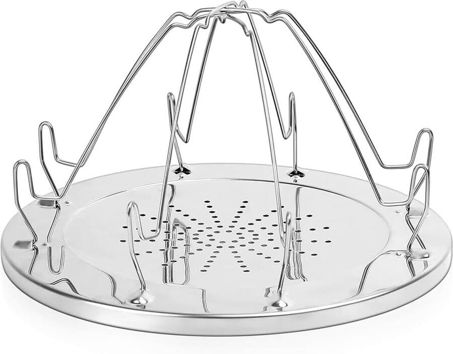 1 stuk campingbroodrooster voor gasfornuis broodrooster campingbroodrooster voor koken roestvrij staal opvouwbaar campingbroodrooster campingaccessoire met opvouwbare standaard voor gasfornuizen
