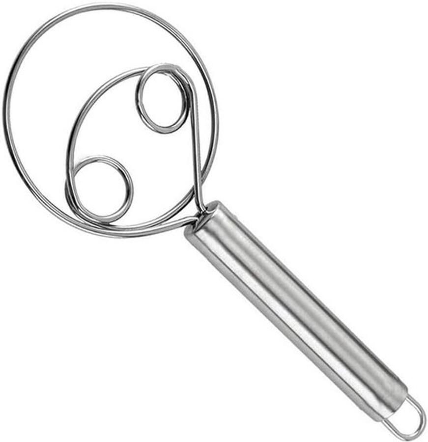 1 stuk deeggarde Roestvrijstalen deeggarde Hollands brooddeeg Handmixer Keukenbakgereedschap Broodbakgereedschap
