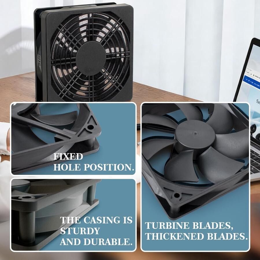 1 stuk elektrische koelventilator DC12V 90 * 90 * 25 mm mini stille ventilator voor ijsmachine koeler en pc