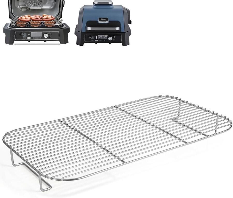 1 stuk grillrooster van roestvrij staal voor Ninja Woodfire OG850EU OG901EU Ninja Woodfire XL roest compatibel met Ninja Woodfire XL Grill en Most Smoker Grill voor Ninja Woodfire XL Pro