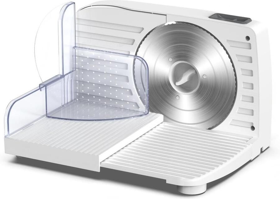 1 stuk vleessnijder 150 W Electric Deli Food Slicer 0-15 mm instelbare dikte geschikt voor thuis en commercieel gebruik snijdelieten mest groente fruitsnijder vleessnijder elektrische brood