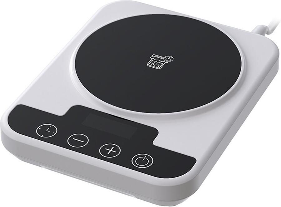 1 stuks fermentatie verwarmer fermentatieverwarmer zuurdesem -zuurdesem starter set sourdough weckpotten -constante temperatuur van 70-100 graden Fahrenheit 12-uurs timer met in hoogte verstelbare voet wit
