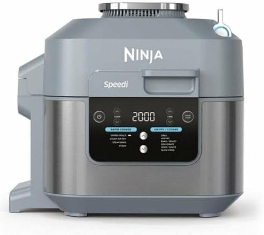 10-in-1 Multikoker en Airfryer voor Snelle Maaltijden 5.7L Kookfuncties en Recepten