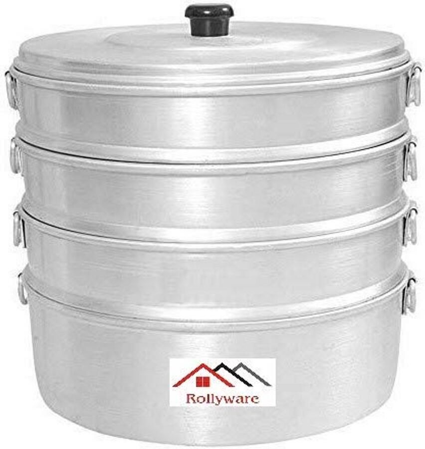 10 inch Aluminium Momos Stomer Perfect voor Koken en Bewaren