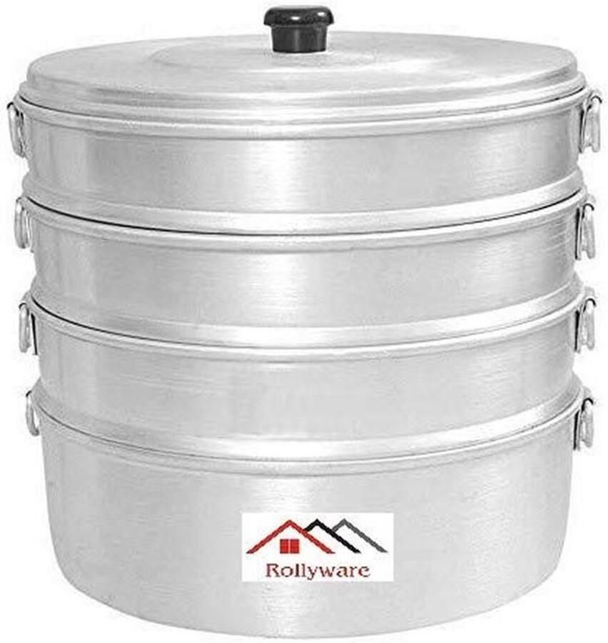 10 inch Aluminium Momos Stomer Perfect voor Koken en Bewaren
