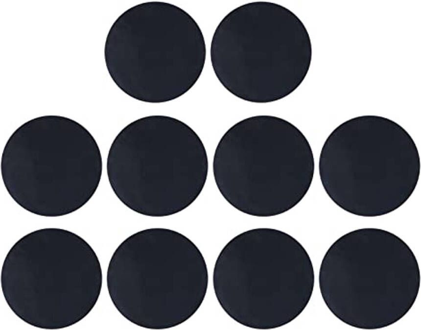 10 Stuks Ronde BBQ Grill Mat 24 Cm Hittebestendig en Herbruikbaar