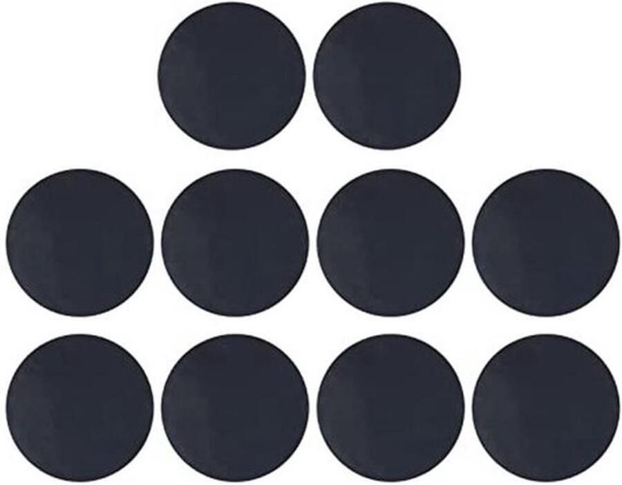 10 Stuks Ronde BBQ Grill Mat 24 Cm Hittebestendig en Herbruikbaar